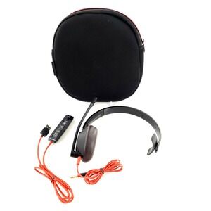 Plantronics Blackwire C5210T USB Monoaural Headset w/ Bag Tested & Works